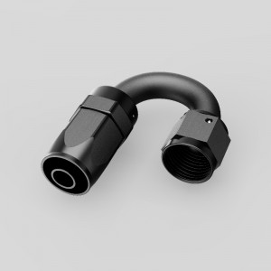 Terrote girevole in stile Cutter in alluminio Fine 0/30/45/60/90/120/150/180 gradi Una femmina adattata an4 an6 an10 an12 an16 an20