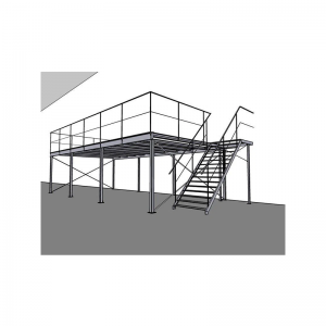 Piattaforma della struttura in acciaio