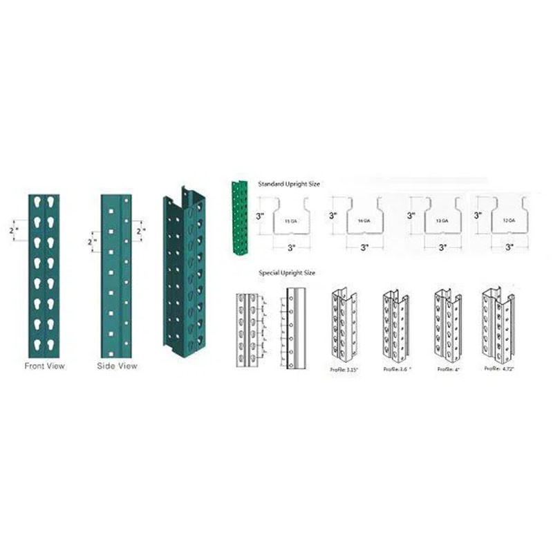 Usciti di rack pallet