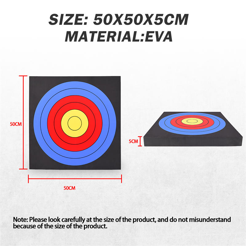 Elongarrow 50*50*5 cm Eva Target Archery Target per arcieri di arco