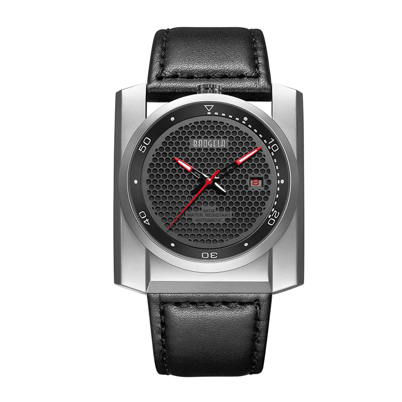 Baogela New Sports Watch Trend Uomini Big Dia Square Men \\ 'S orologio meccanico automatico impermeabile 6775