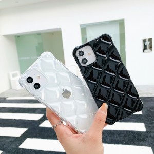 Nuova custodia per telefono cellulare Apple iPhone14/PRO Custodia protettiva TPU Lattice Anti Falling Protective Case