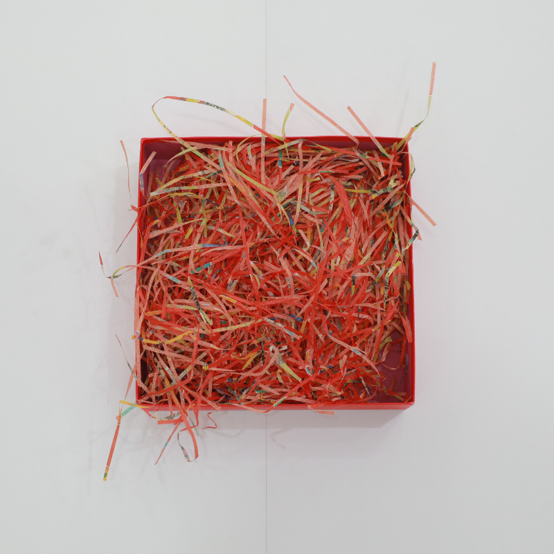 Scatola decorativa decorativa di alta qualità all'ingrosso rafia shredded box ripieno carta grattugiata increspata per scatola regalo fille kraft imballaggio cartacera brandelli