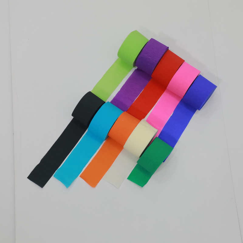 Streamer di carta in crepe- Grande allungamento&facile da svolgere, per matrimonio, compleanno, doccianuziale, Natale, festa di divertimento a porte&decorazioni arcobaleno