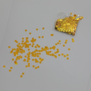 Cerchi di coriandoli di carta tissutale