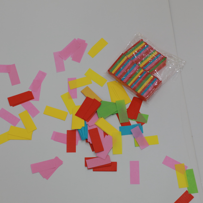 Coriandoli di carta tissutale colorati