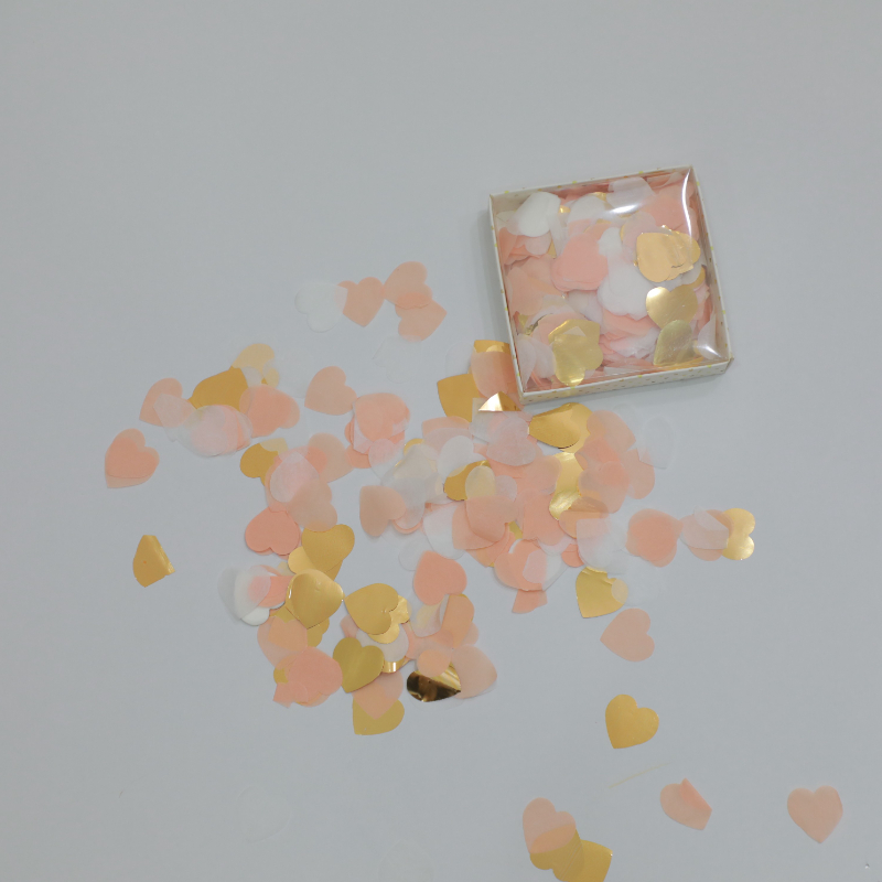 Coriandoli di carta tissutale colorati