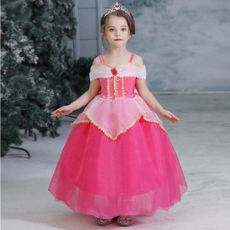 Bambini in costumi di Halloween Abito da festa ragazza principessa Bambini abiti da principessa per ragazze costumi