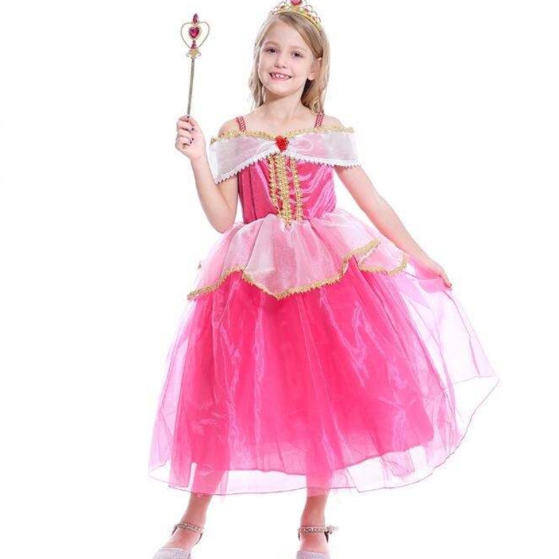 Bambini in costumi di Halloween Abito da festa ragazza principessa Bambini abiti da principessa per ragazze costumi