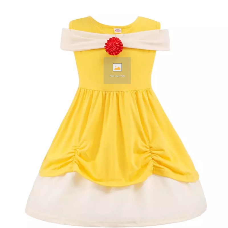 Dress per i bambini, abito da esplorazione Elsa Anna Sophia Dress Girls Festival Show Dress