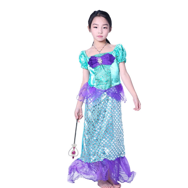 Dress per i bambini, abito da esplorazione Elsa Anna Sophia Dress Girls Festival Show Dress