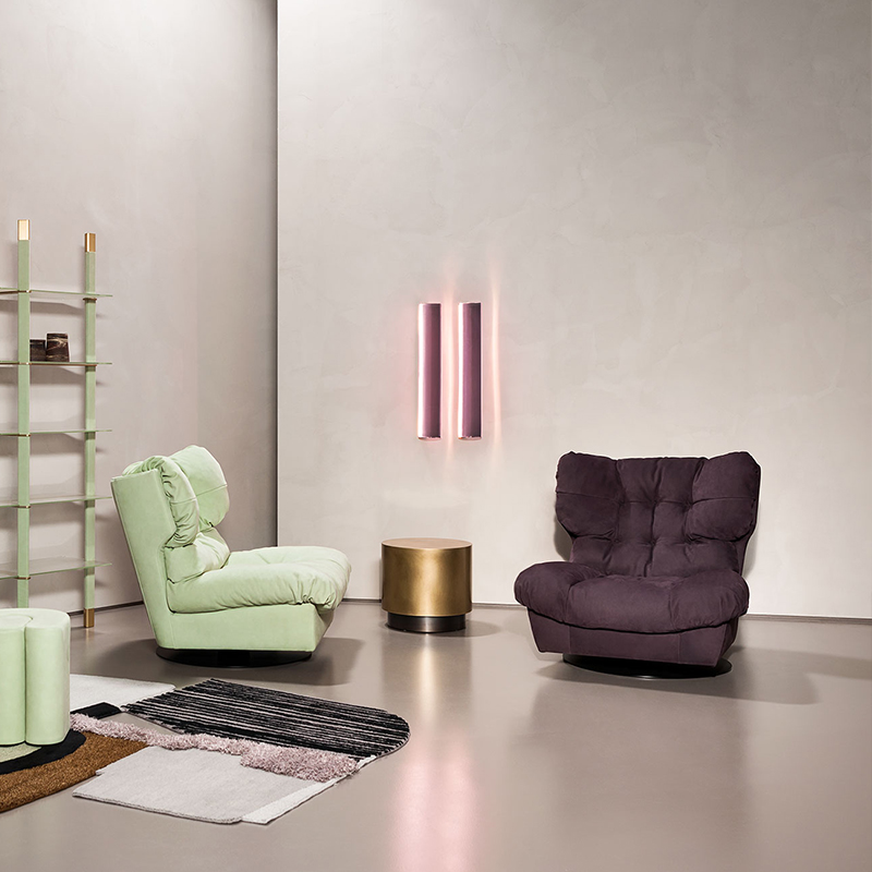 design italiano dormiente divano pigro di divano in pelle di divano di divano set set da divano set da soggiorno