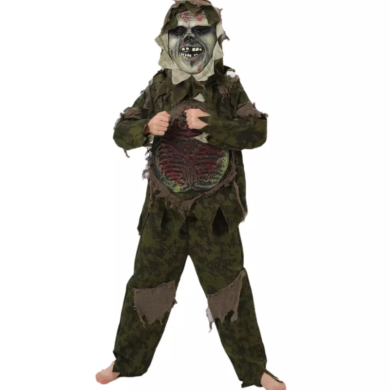 Swamp Monster Thing Halloween Smart Terror Cosplay Costumi per bambini