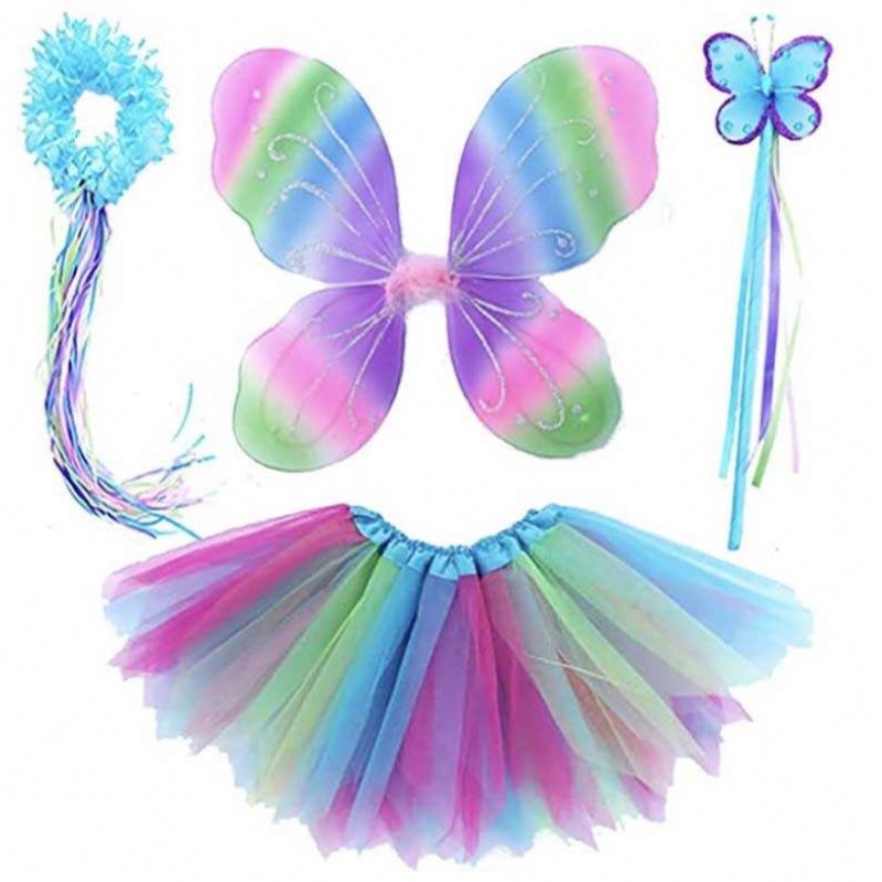 Carnival Costumes Girls \\ 'Fairy Party Set Età 3-8 anni Princess Fairy Tutu Costume DGHC-035