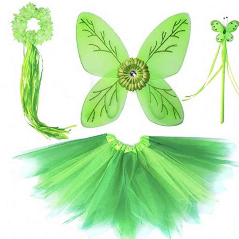 Fancy Halloween Christmas Party Dress Up 2-11y Little Girl Princess Tinker Bell Costume HCTB-002