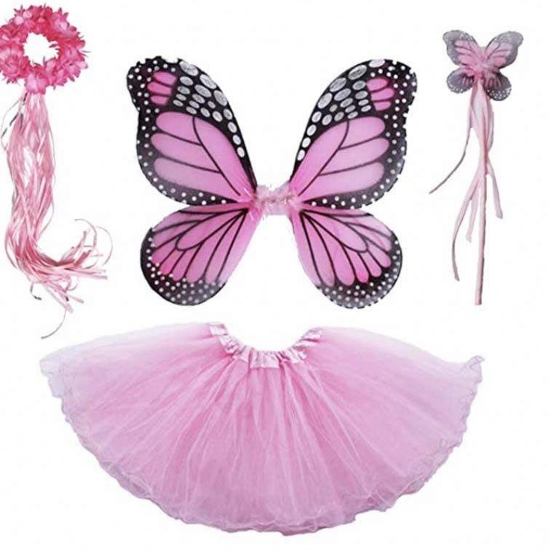 Carnival Costumes Girls \\ 'Fairy Party Set Età 3-8 anni Princess Fairy Tutu Costume DGHC-035