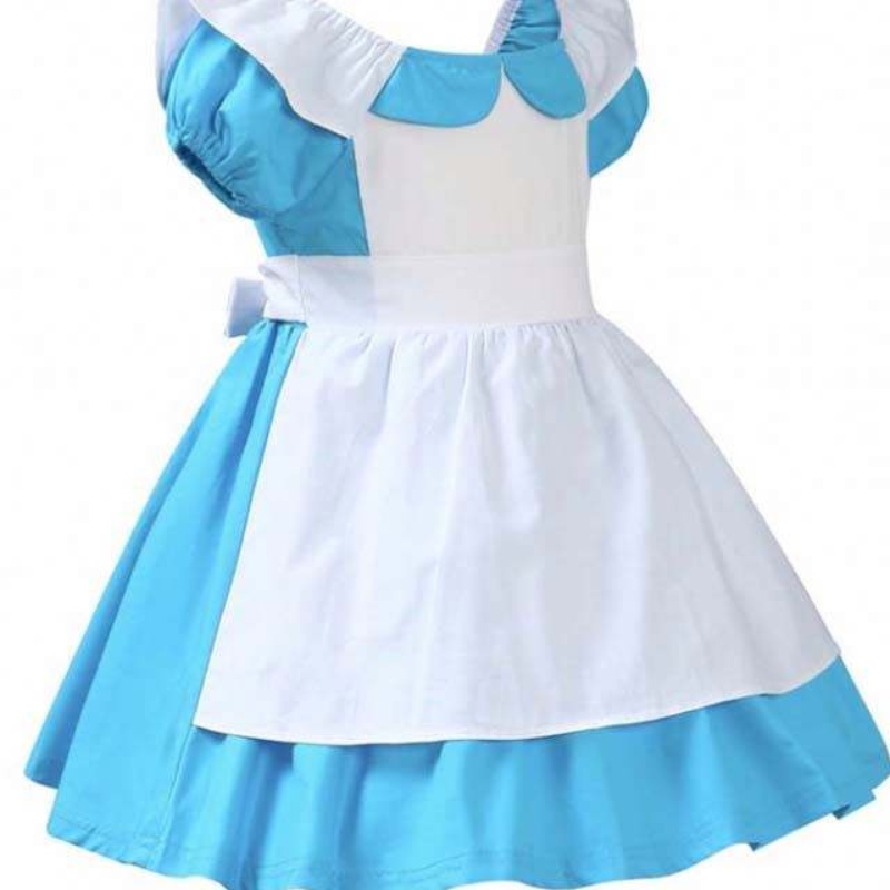 Kids costumi abbigliamento Biancaneve Alice Infant 100% Cotton 2-6 year Baby Girl Dress Dress Kids Girl Princess Dresses DGHC-029