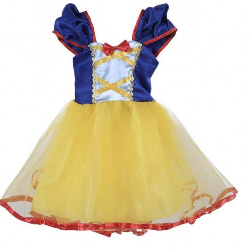 2022 Baby Little Bathdler Girls Principessa Biancaneve Halloween Costumes Girls Dress HCSW-003