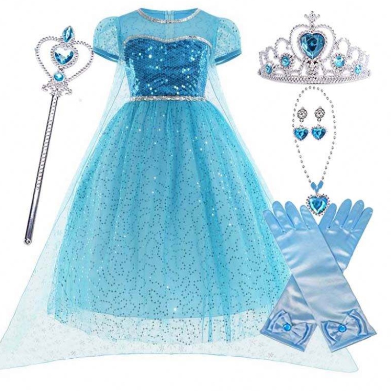 Little Princess All in One Set Crown Wand guanti costume da cosplay di Halsa con accessori HCGD-026