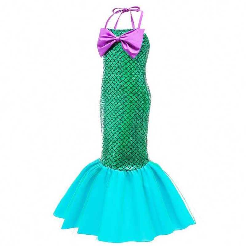Amazon Top Seller Kids Carnival Party Girl Girl Mermaid Costume for Kids with Accessories DGHC-028