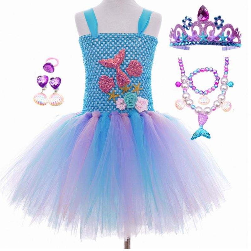 2022 Best Sell Kids Halloween Costume COSTUME COSTRI TUTU PIENTRO MERMAID Costume HCMM-017