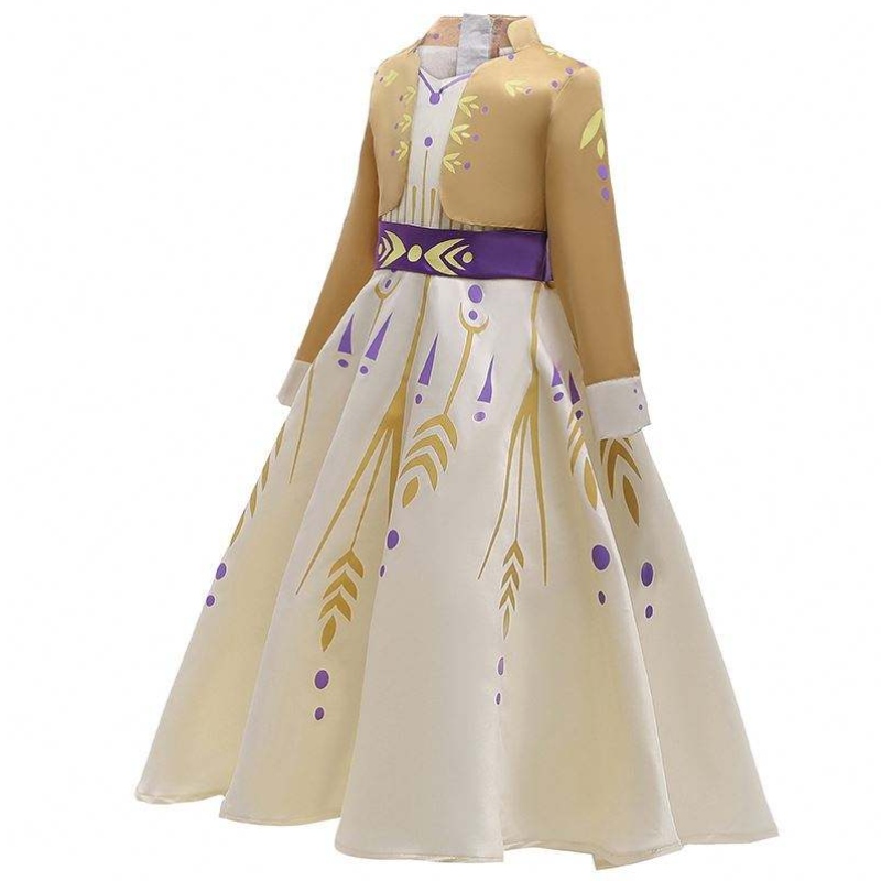 2022 Nuovo vestito fantasia Regina dineve di ghiaccio Elsa 2 costume da abito fantasia Halloween HCGD-016