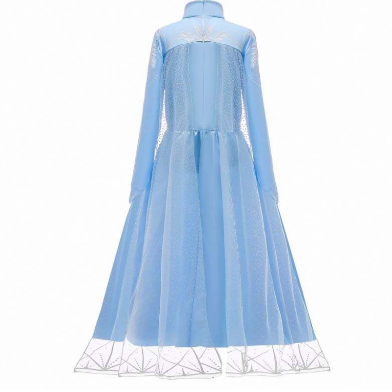 RAGAZZE RAGAZZE HALLOWEEN COSTERIORE COSIGLIE 110-150 CM Princess Dress Up Elsa Dress Princess HCGD-011