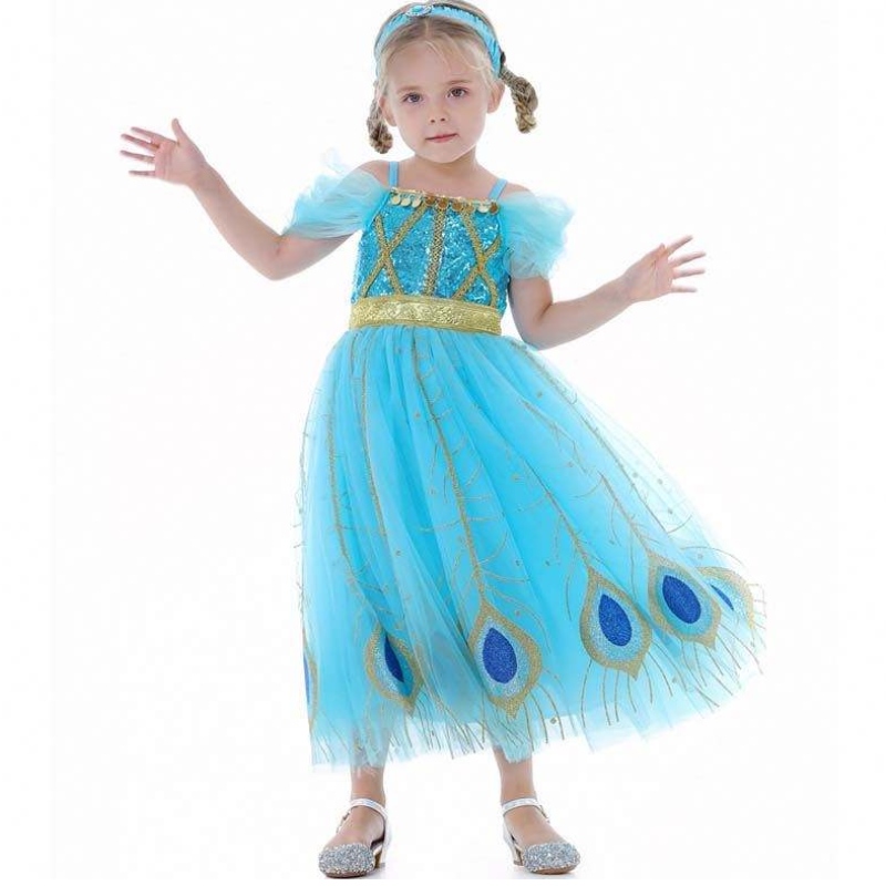 2022 Nuovi arrivi Summer Halloween Costumes Girls Girls Dress Up Party Arabian Princess Costumes Hcal-006