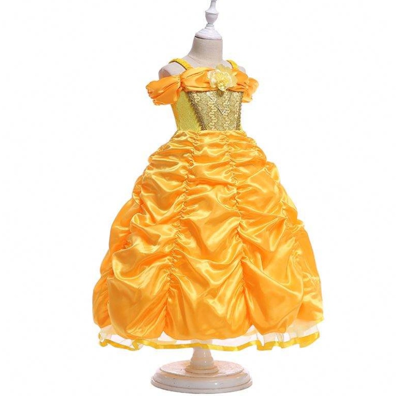 Halloween Christmas Cosplay Party Belle costume vestiti vestiti compleanno Halloween hcbl-008