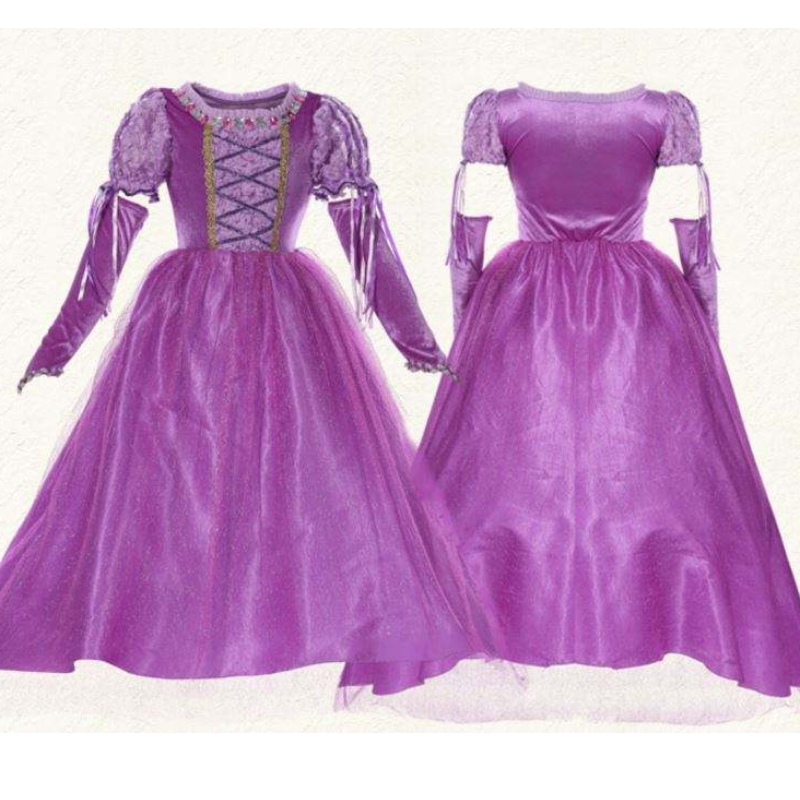 2022 costume da cosplay di Halloween Donne Rapunzel Adult Princess Sofia Costume HCRS-013
