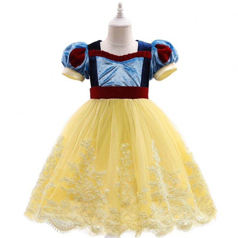 BAIGE Nuovo stile Biancaneve Sofiya vestito principessa maniche corta abito da festa di Halloween per ragazze