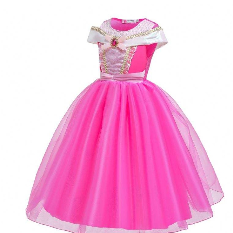 Carnival Cosplay Princess Sleeping Beauty Abbigliamento Christmas Girls Birthday Party Fancy Kids Dress Calches Collezione