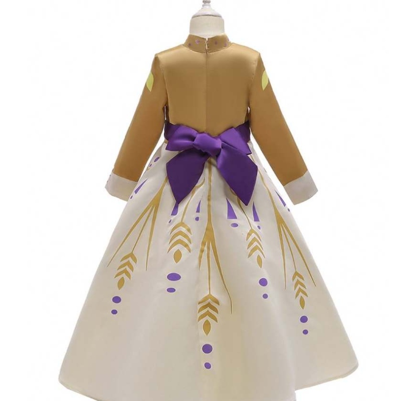 Film 2 Princess Elsa e Anna Babys Babys Cosplay Dress BX1662