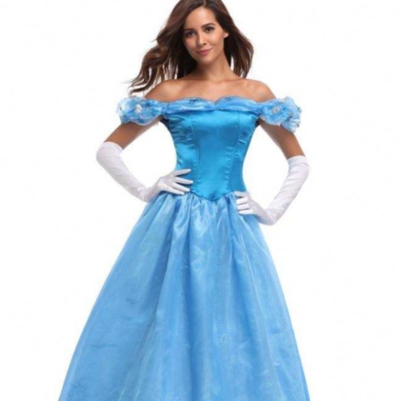 Film Beauty and the Beast Belle Princess Dress costumi cosplay per femmine adulte Femmina Halloween Party Canonicals Fancy Costume