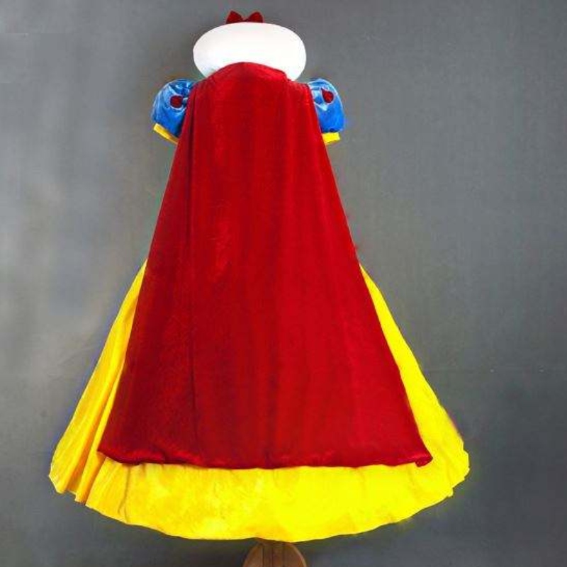 Cosplay adulto vestito daneve ragazza principessa vestito donna adulto/children principessa costume da festa di Halloween.