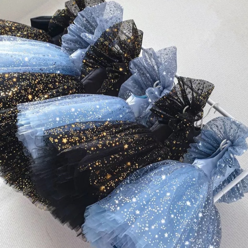 Bambina girl tutu ad abito da fiori abiti da fiori abiti per il matrimonio 1 2 3 4 5 anni Birthday bidone vestiti principessa tulle costume per bambini