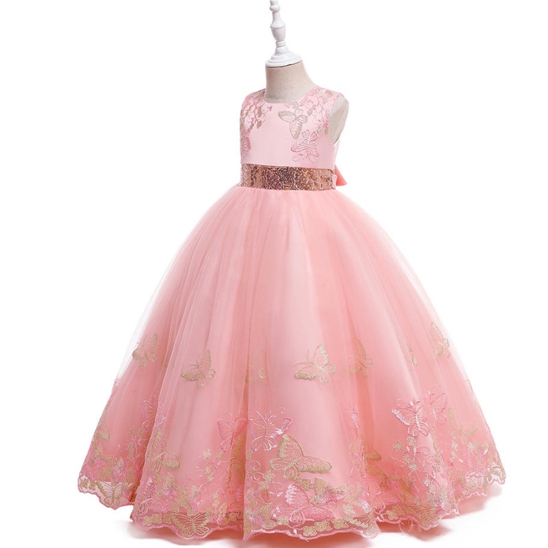 Abito da sposa ragazza all'ingrosso Elegante bambina Design Design Abiti per bambini per abbigliamento da ballo da ballo