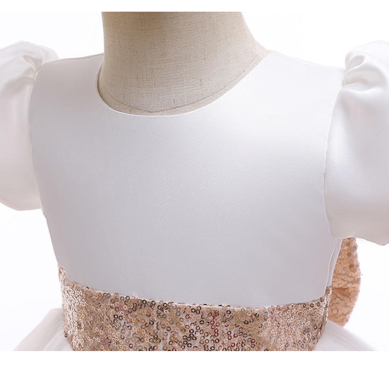 Abiti per bambini in pizzo per ragazze eleganti bambini di 10 anni abito da ballo per matrimoni Flower Girls \\ 'Princess Dress Up