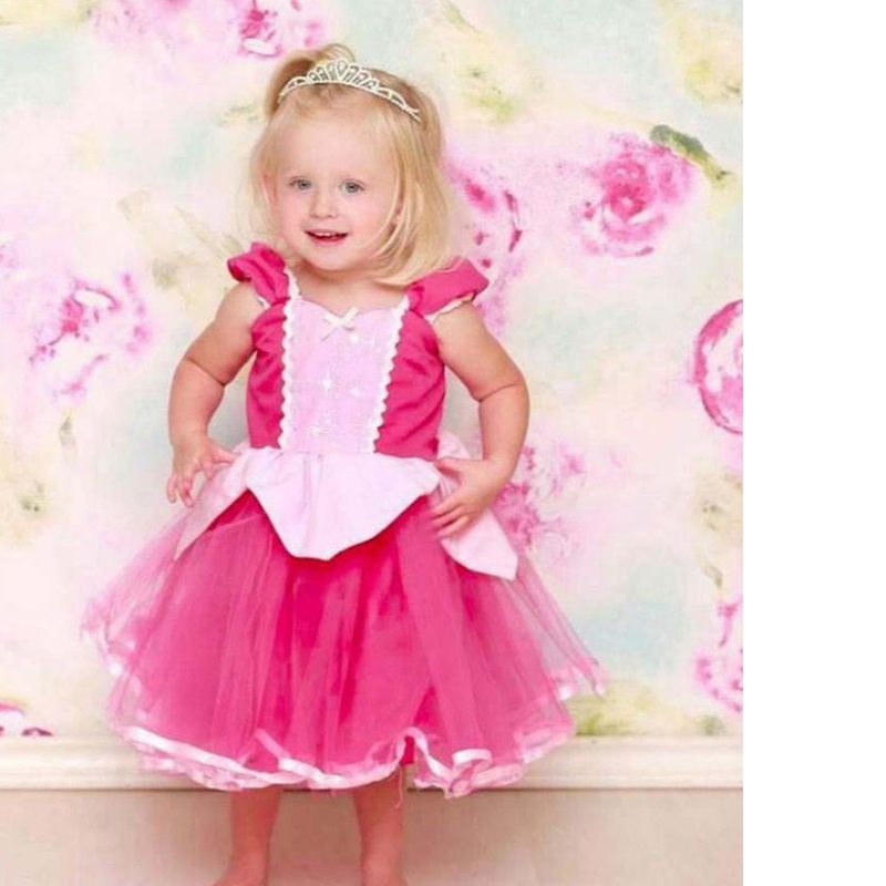 Kids Party Sleeping Beauty Aurora Princess Abito Costumi