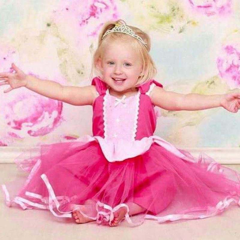 Kids Party Sleeping Beauty Aurora Princess Abito Costumi