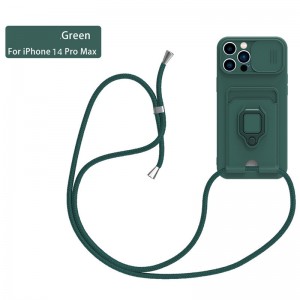 Ilnuovo prodotto è adatto per Apple iPhone14Pro Max Protective Cover, Push Finestra Sospensione Sospensione Copertina di protezione del telefono cellulare anticollisione