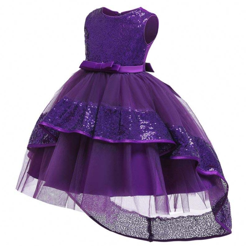 Baige Kids Dress Princess Girl Wedding Flower Girls Dresses Party 3-10 anni bambino