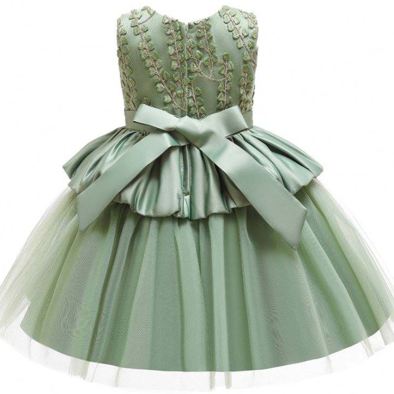 2020 Fashion Kids Girls Dresses Summer Party Birthday Wedding Kid Party Dresses 3-10 anni Skids Party Dress for Girls L5177
