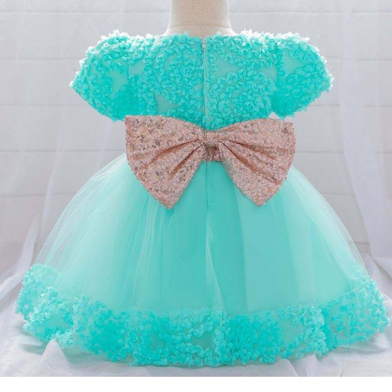 Battesimo di compleanno per bambini più recenti all'ingrosso vestiti da battismo daneonato con la fascia L1941XZ