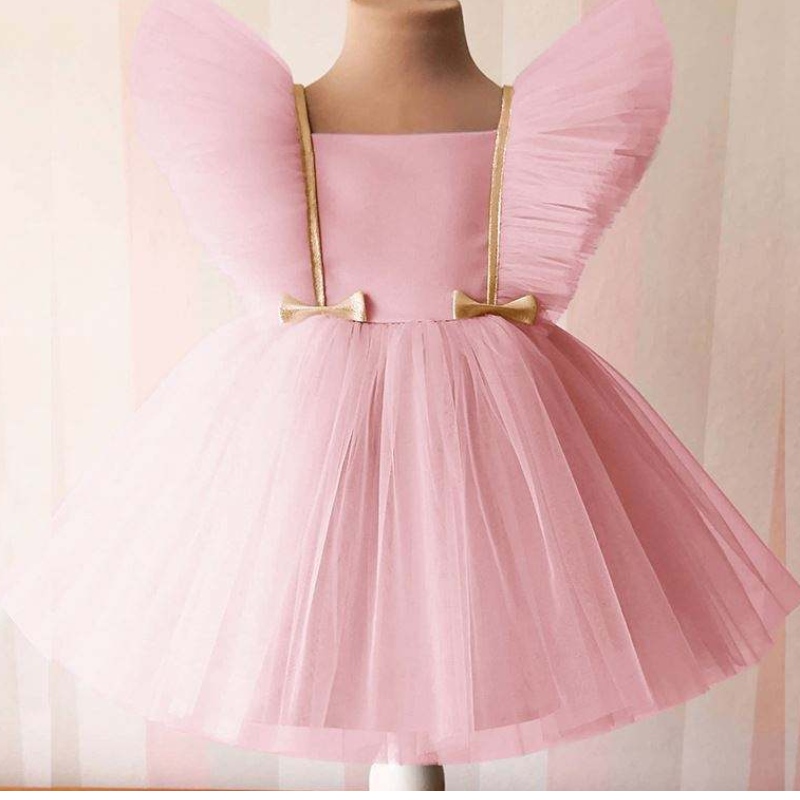Baige New Kids Dreees Wear Plan Wear Plan Taste Birthday Performance Dress L0816