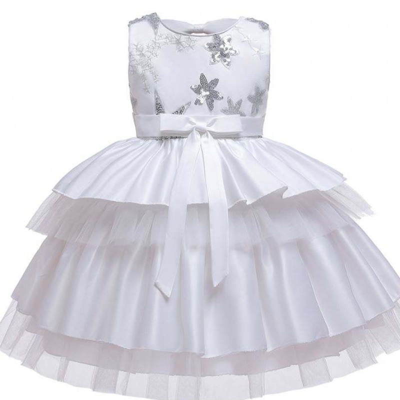 Abbigliamento per bambini che vendono caldi per bambini Girls Flower Girls Abito da ragazza senza maniche