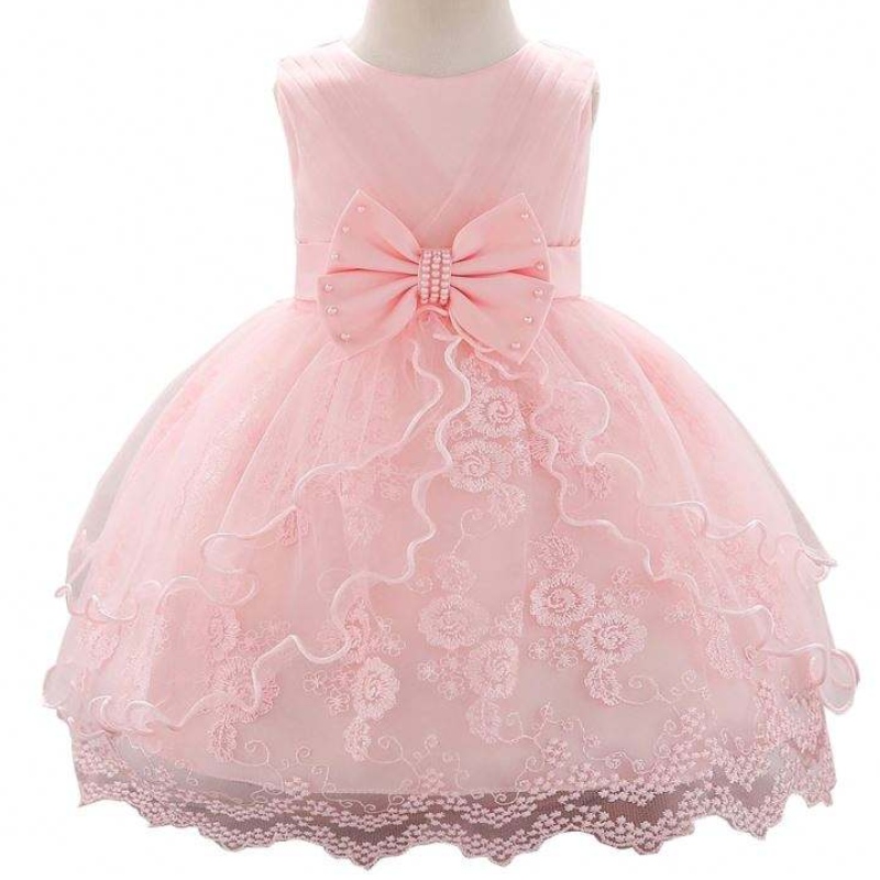 Bambini da damigella perneonati perneonati Brididemaid Fancy Flower Girl Abiti per la festa di compleanno L1869XZ