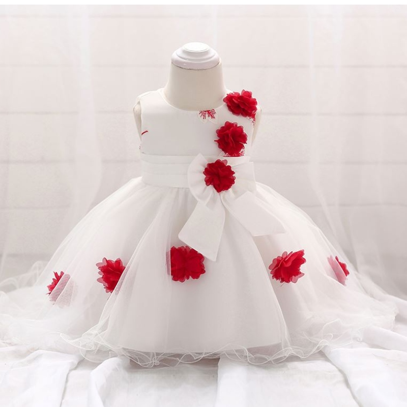 Nuovo design piccoli vestiti per bambini all'ingrosso foto di abiti da bambino prima comunion Abito da festa per feste di compleanno T1866XZ