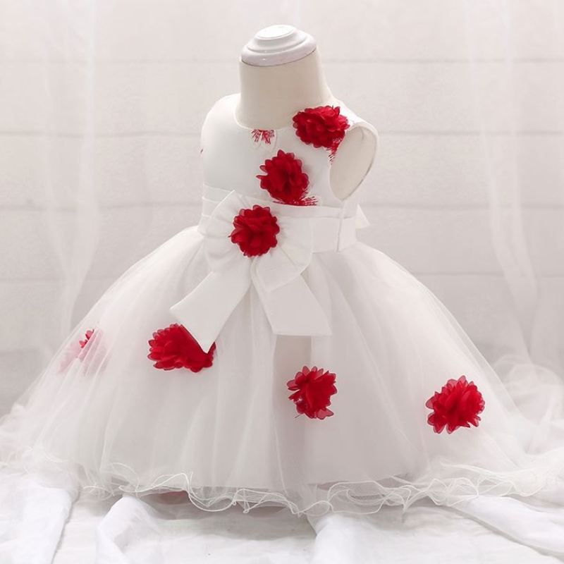 Nuovo design piccoli vestiti per bambini all'ingrosso foto di abiti da bambino prima comunion Abito da festa per feste di compleanno T1866XZ