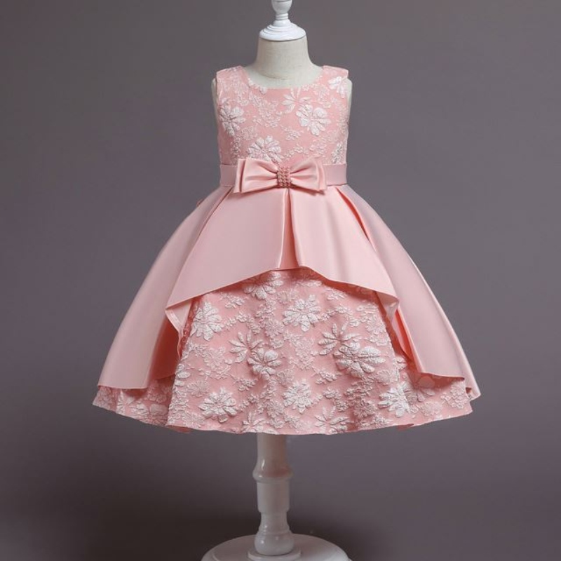 Baige Ultimo design Princess Teenage Birthday Flower Dress Flower Dress Baby Girl Birthday Party Dresses